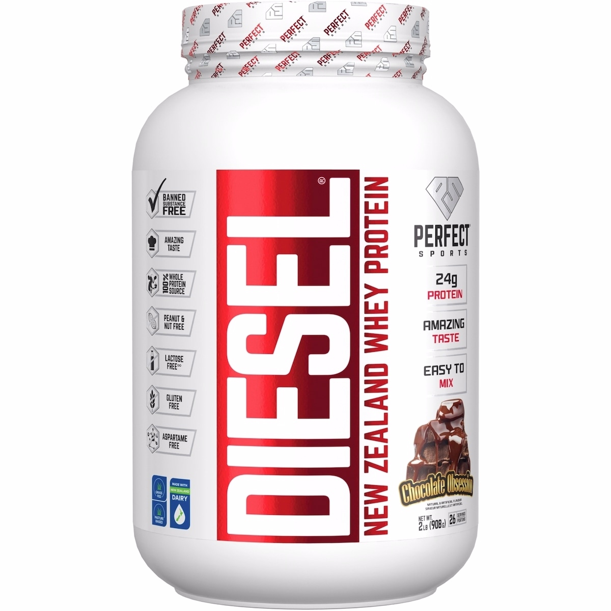 Diesel New Zealand Whey Protein Chocolate
