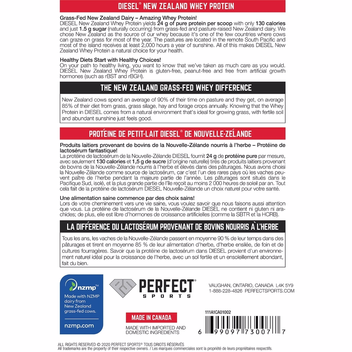 Diesel New Zealand Whey Protein Chocolate Diesel New Zealand Whey Protein Chocolate