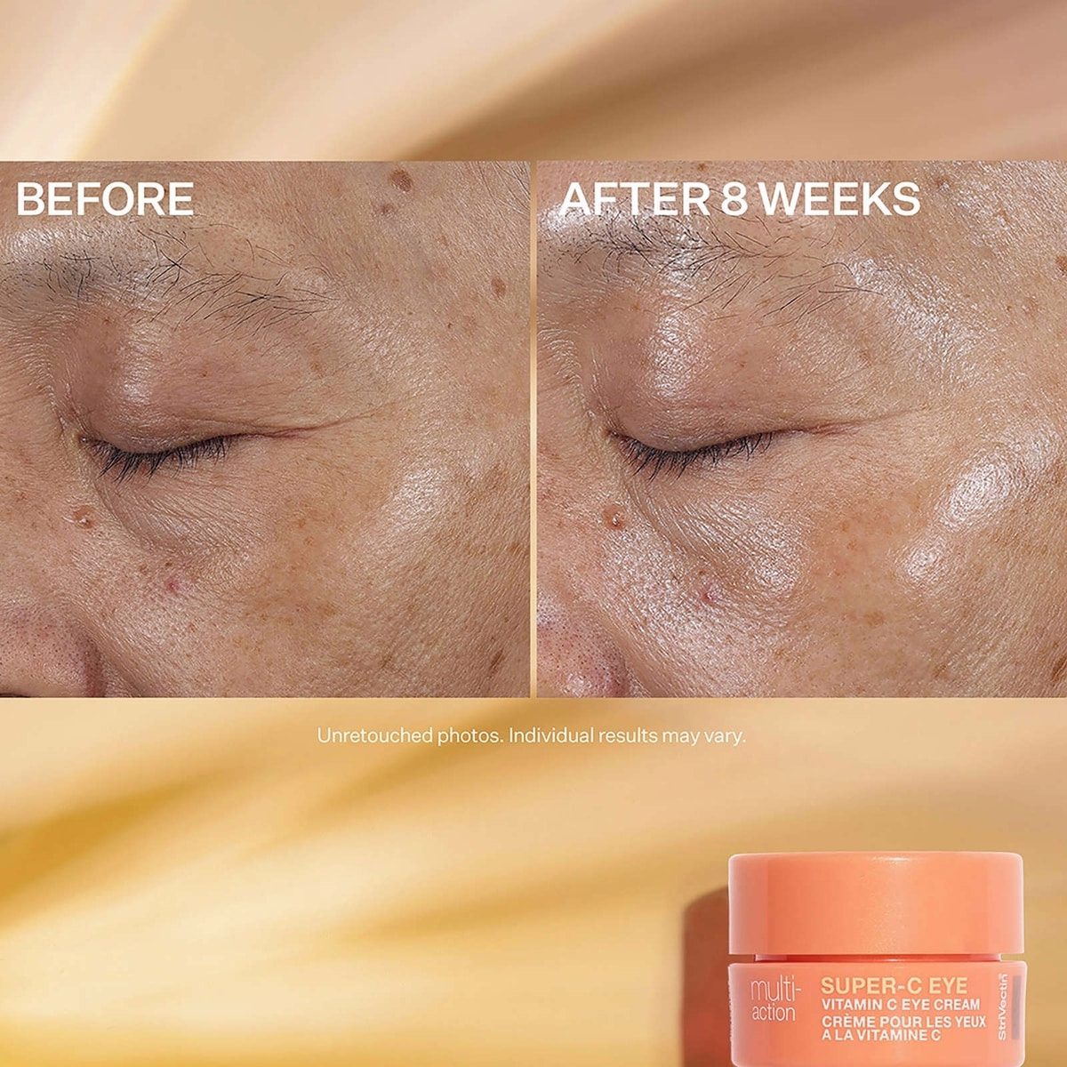 DISCOVERY SERIES: brighten and correct.  Discover radiant, glowing skin with this brightening routine for face and eyes.
