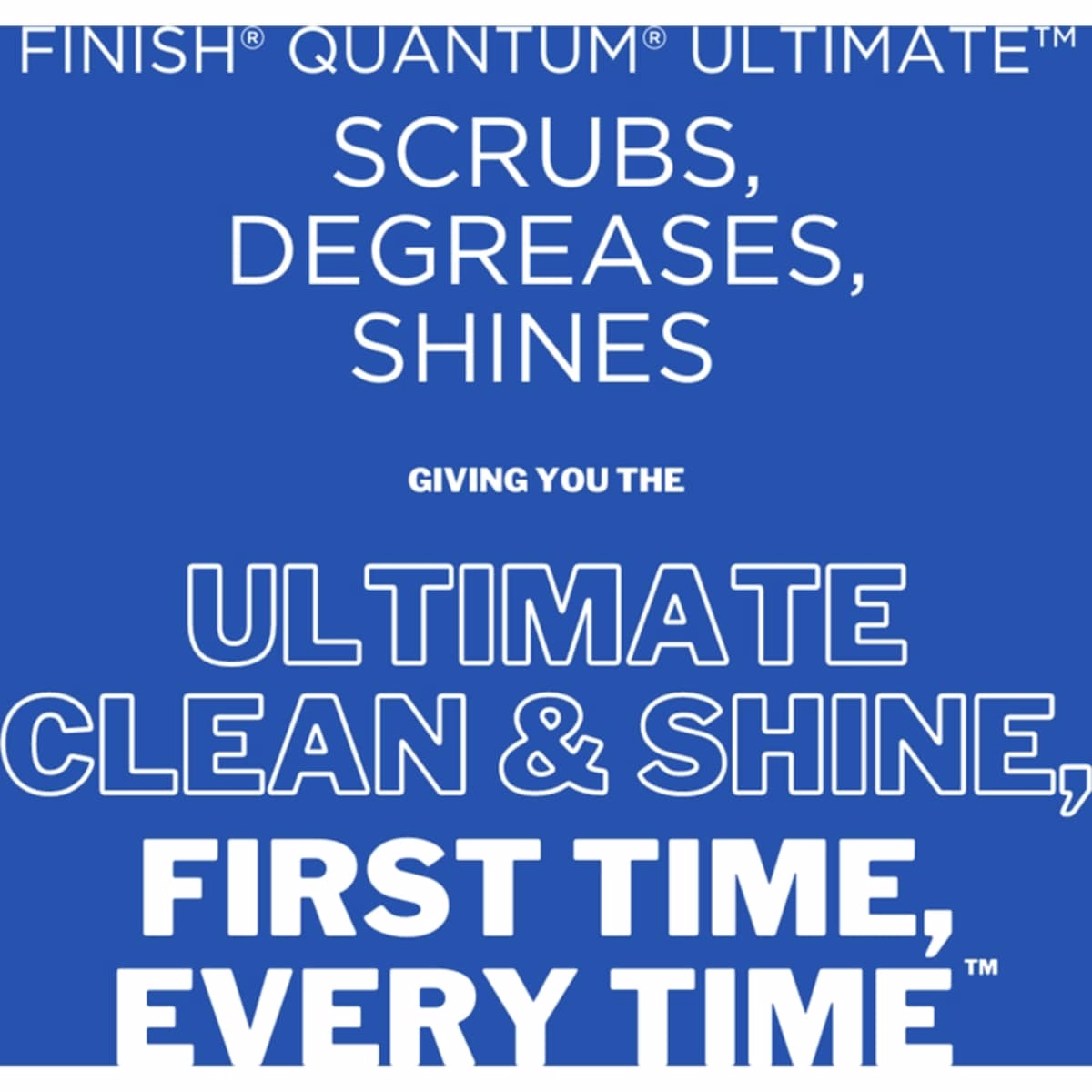 Dishwasher Detergent, Quantum Ultimate, Lemon Dishwasher Detergent, Quantum Ultimate, Lemon