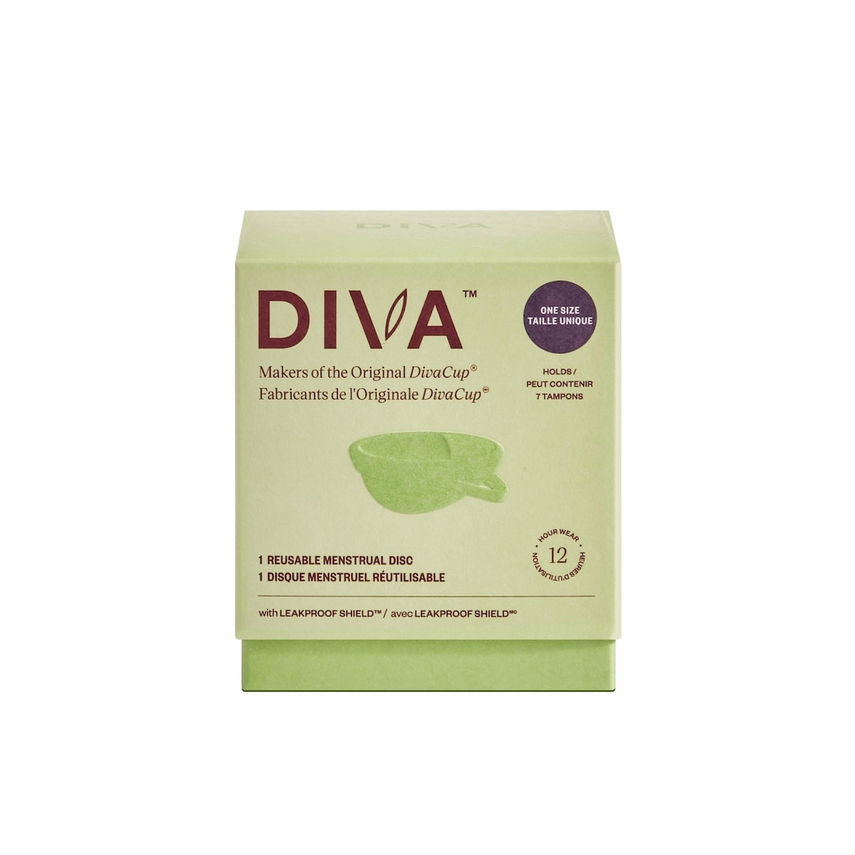 DIVA Disc 可重複使用的月經盤