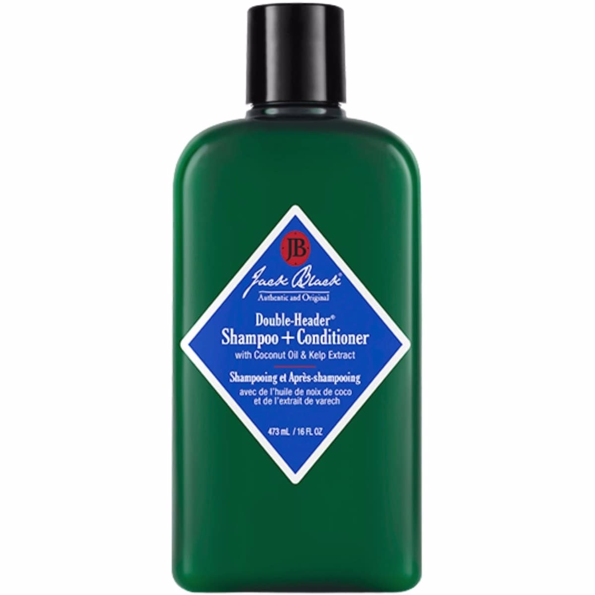 Double-Header® Shampoo + Conditioner 
with Coconut Oil & Kelp Extract