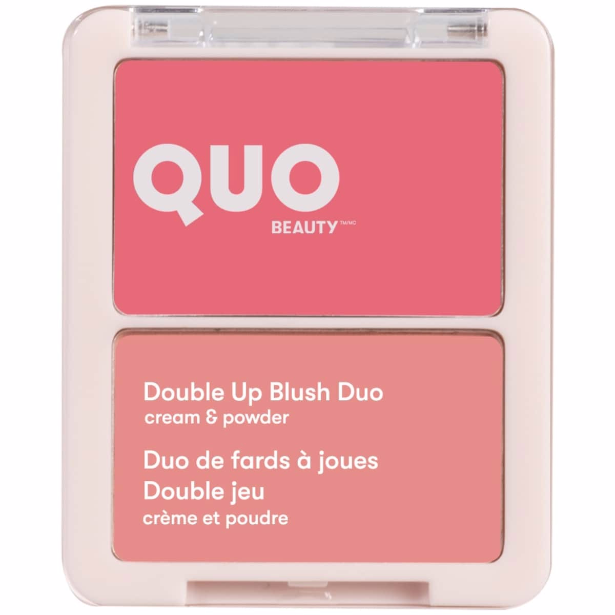 Quo Beauty ダブルアップ ブラッシュ デュオ