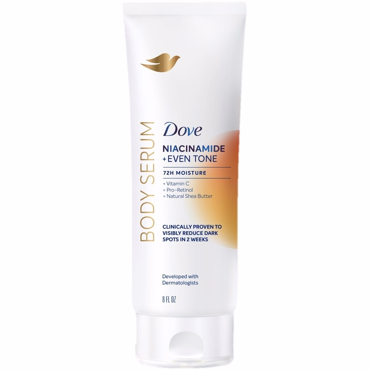 Dove   Cream Body Serum Niacinamide + Even Tone for Dark Spots and Uneven To Pro-Retinol and Shea Butter   237mL