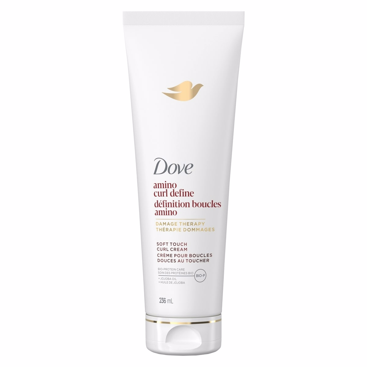 Dove  Curl Cream for Curly, Coily Hair Amino Curl with Bio-Protein Care Technology + Amino Complex 236mL