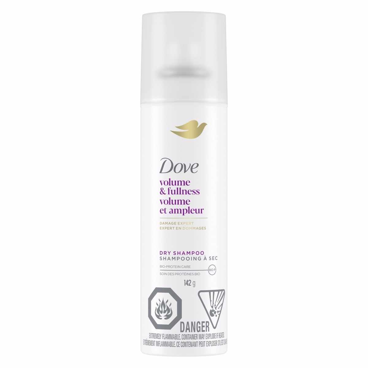 Dove Dry Shampoo care for in between washes Volume & Fullness weightless formula 142 g