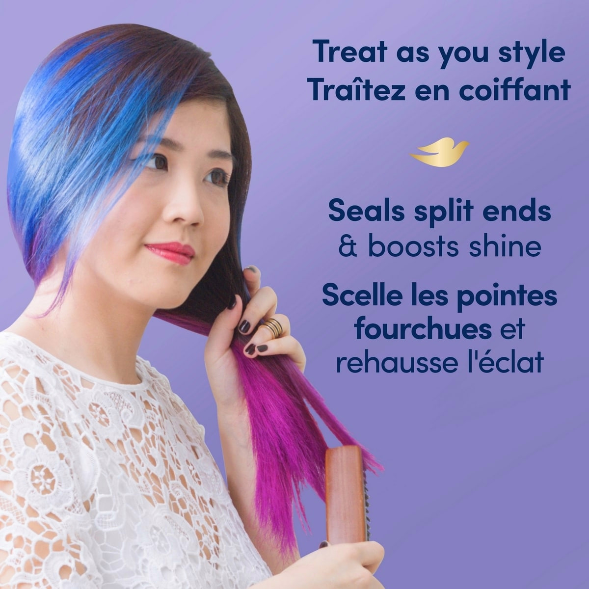 Dove Hair Therapy Leave-In Hair Serum for brilliant shine & healthy smoothness Brilliant Gloss & Repair hair care for damaged and colour-treated hair 162 ml Dove Hair Therapy Leave-In Hair Serum for brilliant shine & healthy smoothness Brilliant Gloss & Repair hair care for damaged and colour-treated hair