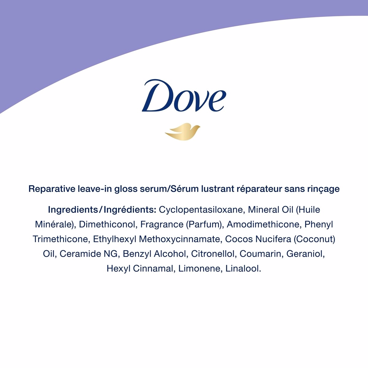 Dove Hair Therapy Leave-In Hair Serum for brilliant shine & healthy smoothness Brilliant Gloss & Repair hair care for damaged and colour-treated hair 162 ml Dove Hair Therapy Leave-In Hair Serum for brilliant shine & healthy smoothness Brilliant Gloss & Repair hair care for damaged and colour-treated hair