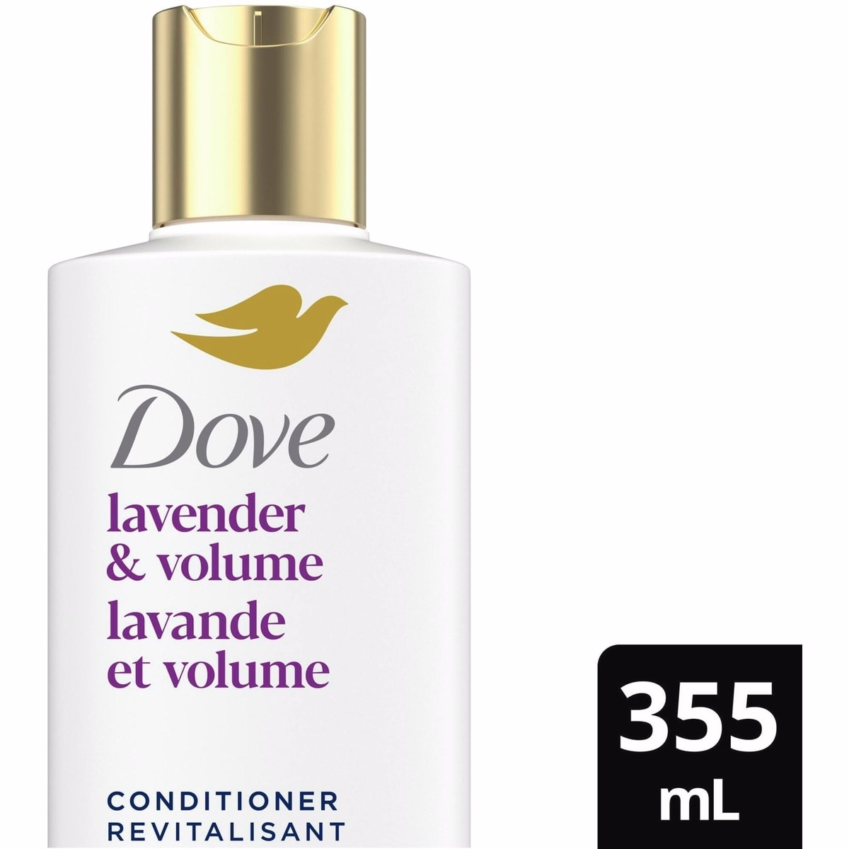 Dove Lavender & Volume Conditioner Fine and Flat Hair, with Liquid Bio-Protein Care 355 ML Dove Lavender & Volume Conditioner Fine and Flat Hair, with Liquid Bio-Protein Care 355 ML