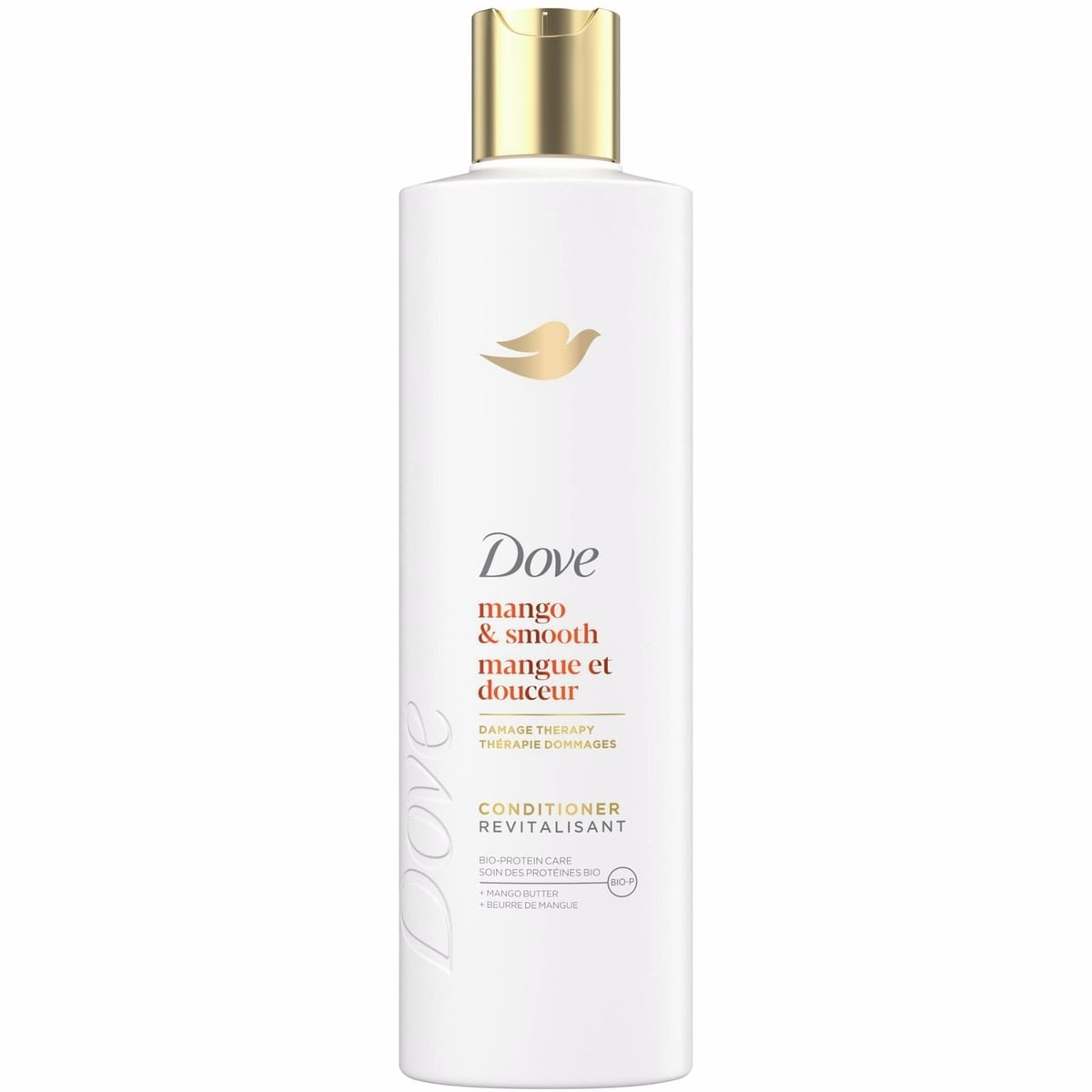 Dove Mango & Smooth Conditioner for Dull and Dry Hair,  with Liquid Bio-Protein Care technology, 355 ML