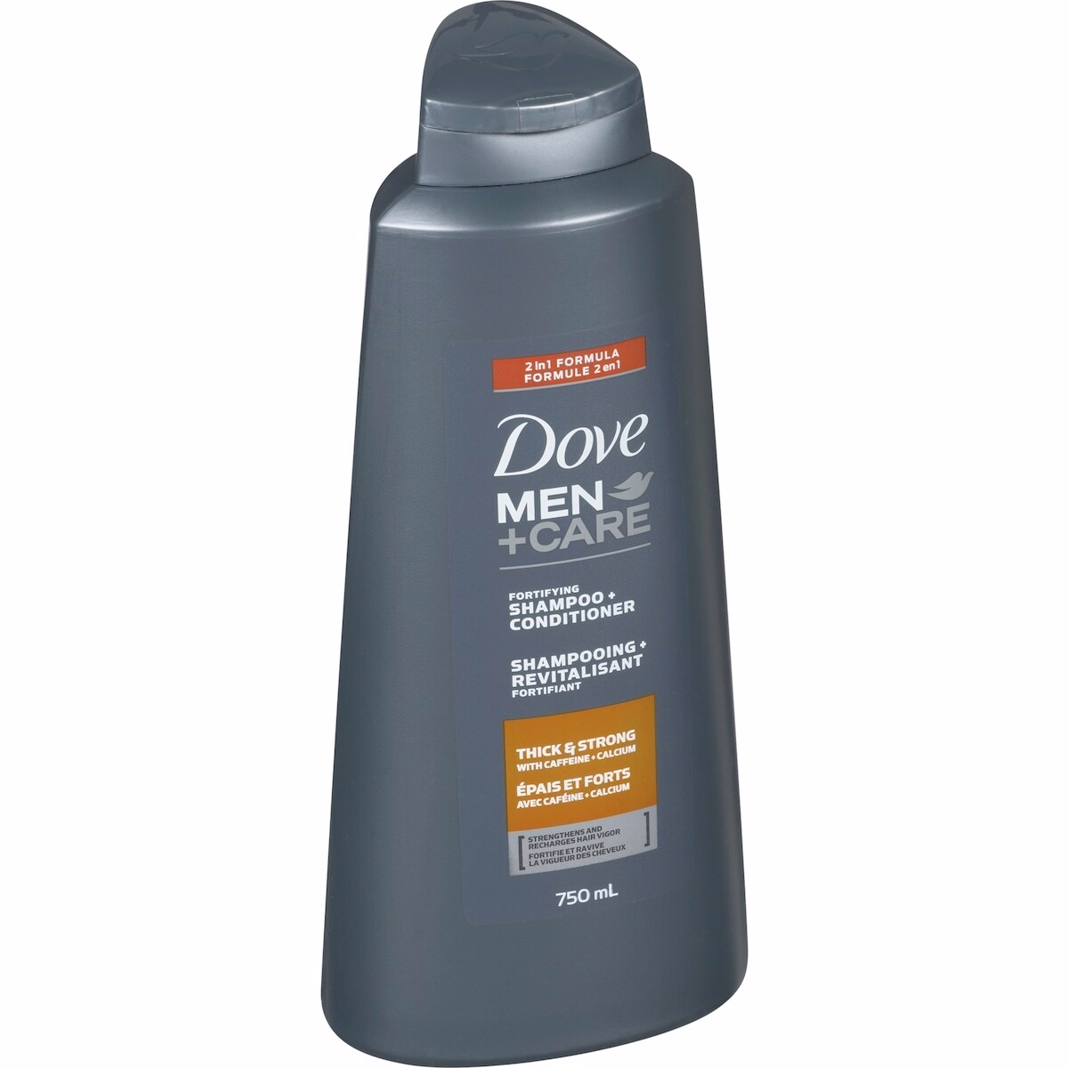 Dove Men+Care 2 in 1 Shampoo and Conditioner Thick and Strong 750 ML