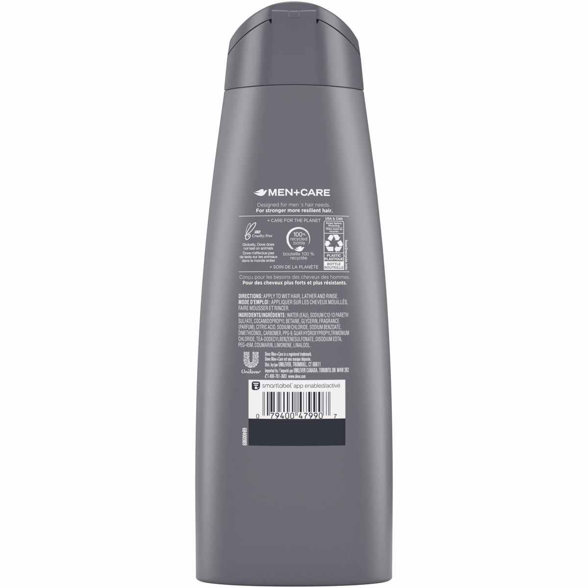 Dove Men+Care  2 in 1 Shampoo & Conditioner ,For Clean And Protected Hair Defense, For Stronger, Healthy Hair Everyday 355 ml
