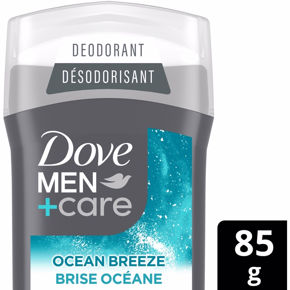 Dove Men+Care 除臭棒 不含鋁 配方 提供72小時 防臭，海洋微風 香型，含 ¼ 滋潤霜，85 g