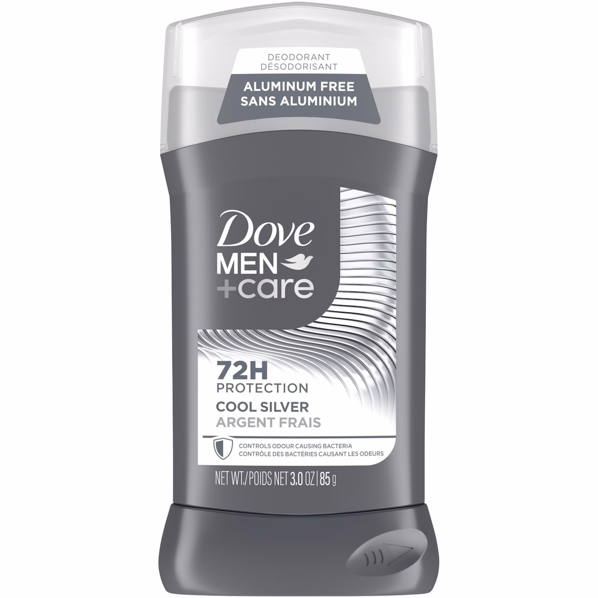 Dove Men+Care Deodorant Stick Cool Silver antibacterial odour protection 85 GR