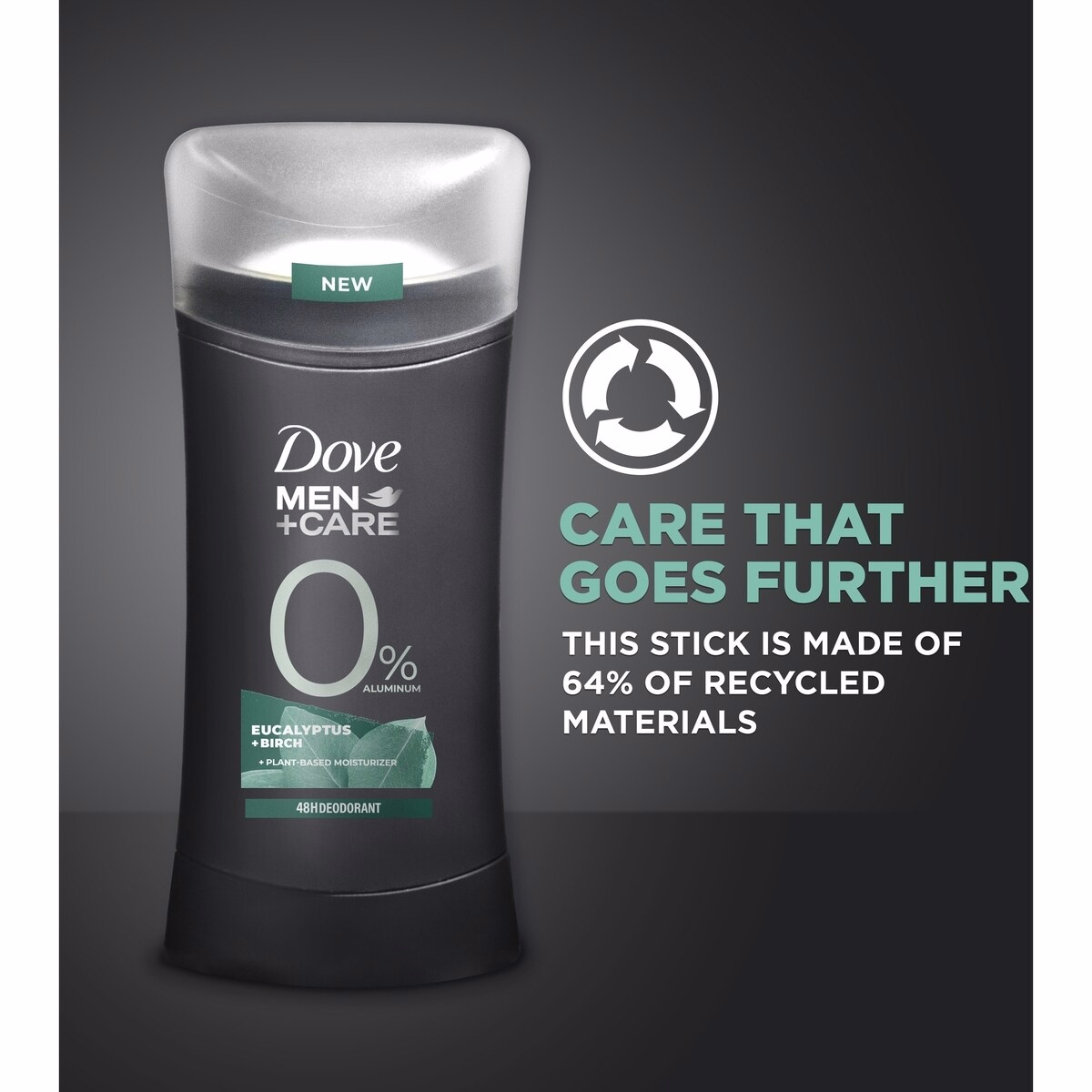 Dove Men+Care Deodorant Stick for 48h odour protection Eucalyptus + Birch with 0 % Aluminum 74 g Dove Men+Care Deodorant Stick for 48h odour protection Eucalyptus + Birch with 0 % Aluminum 74 g