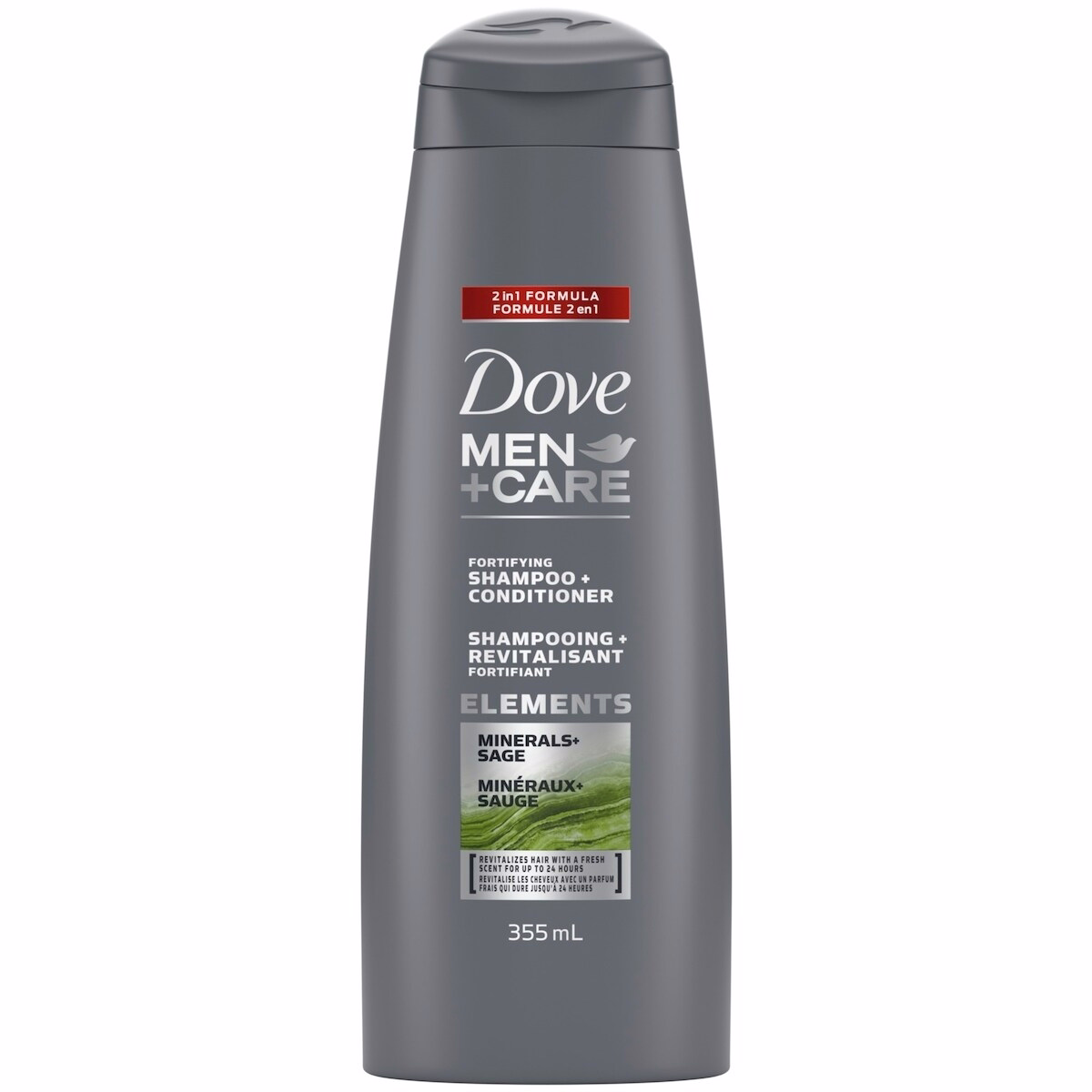 Dove Men+Care Shampoo+Conditioner Minerals+Sage 355 ML