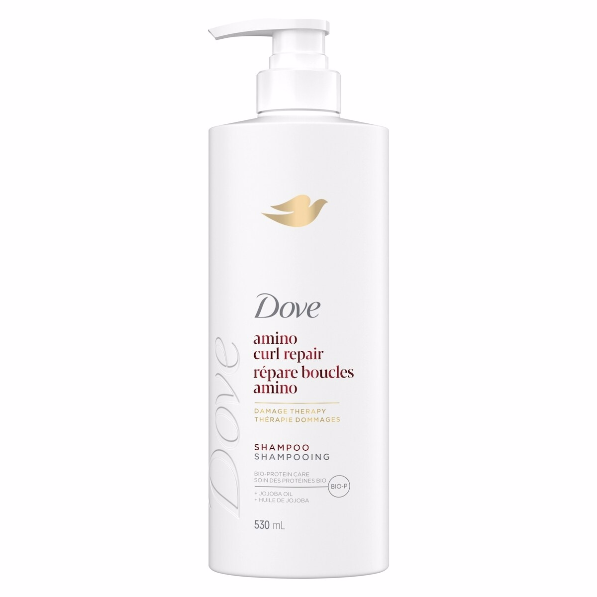 Dove  Shampoo for Curly, Coily Hair Amino Curl with Bio-Protein Care Technology +  Jojoba Oil 530mL