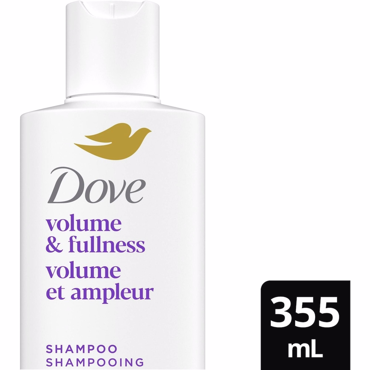 Dove Volume And Fullness Shampoo for Flat Hair,   with Liquid Bio-Protein Care 355 ML