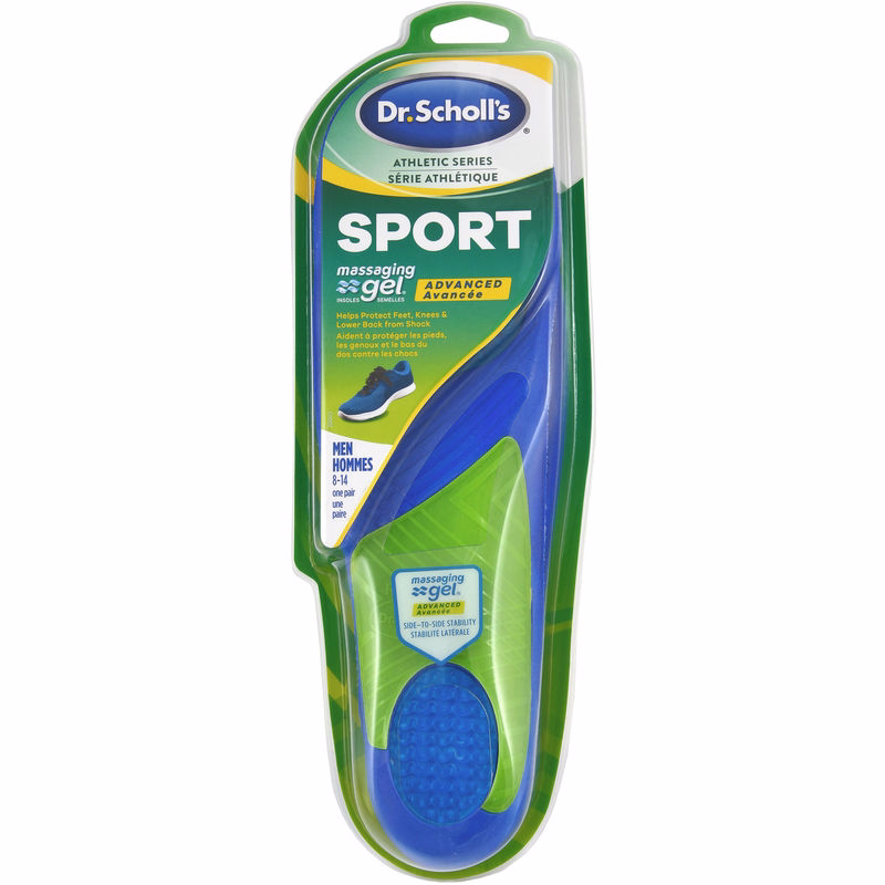 Dr. Scholl's Dr. Scholl's Athletic Series Sport Insoles, Men's, Sizes 8-14 1.0 Count