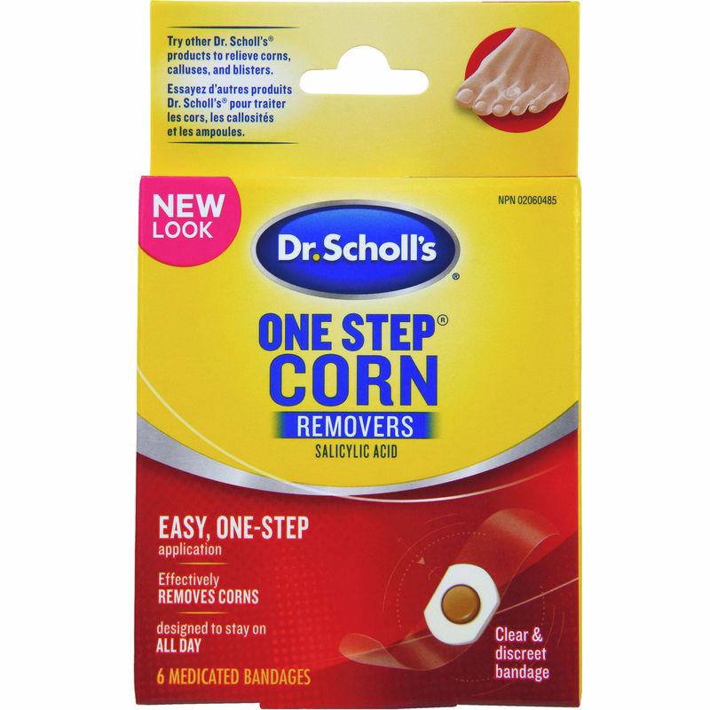 Dr. Scholl's 일단계 콘 제거제 6개입