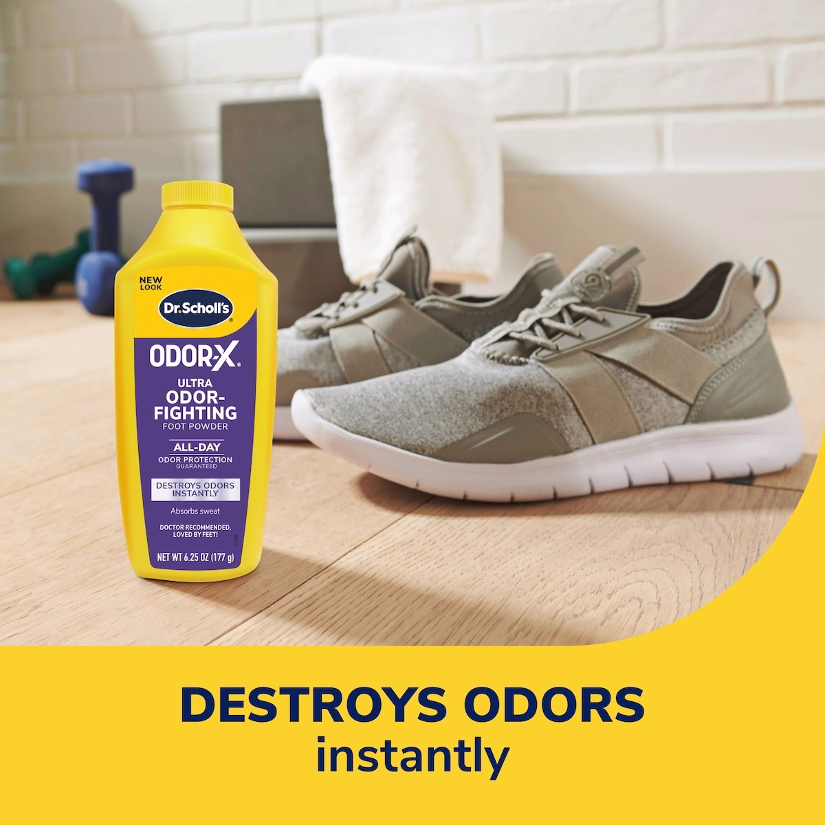 Dr. Scholl’s® Odour Destroyers® Odour-Fighting Foot Powder
