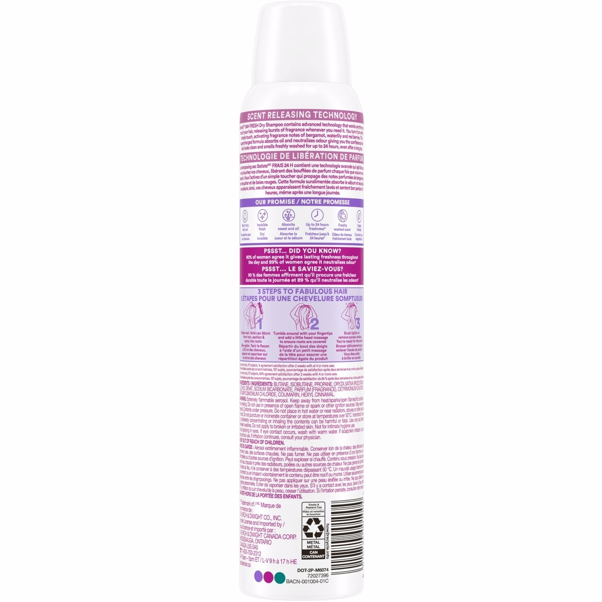 Dry Shampoo 24H Fresh
