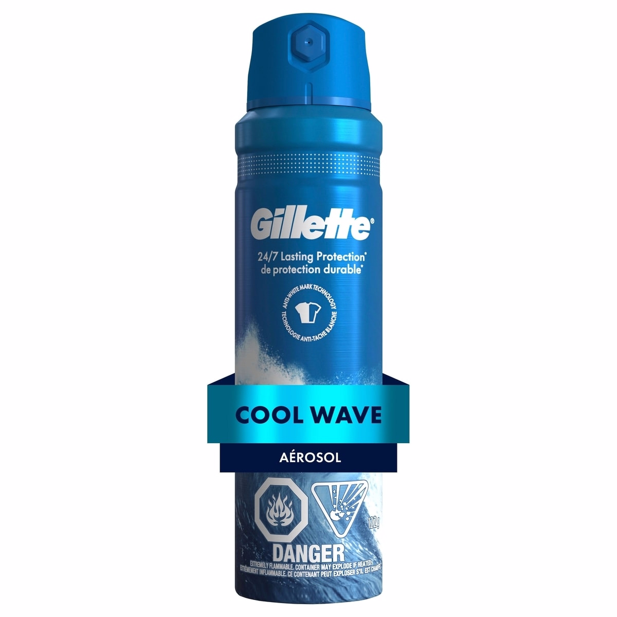 Dry Spray Antiperspirant and Deodorant for Men Cool Wave