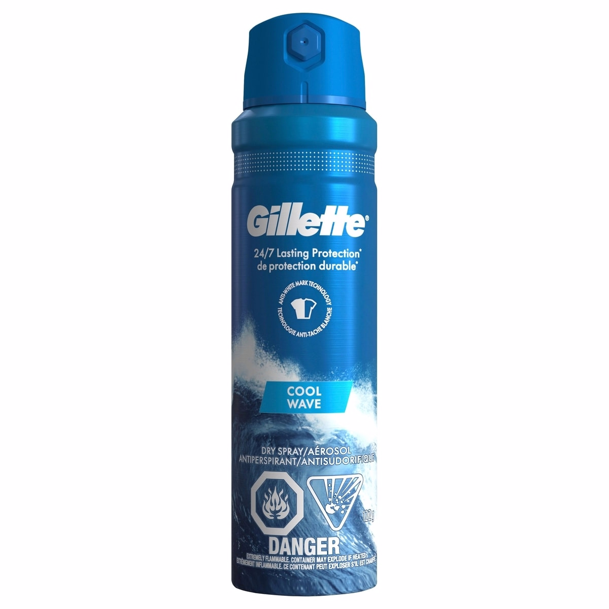 Dry Spray Antiperspirant and Deodorant for Men Cool Wave