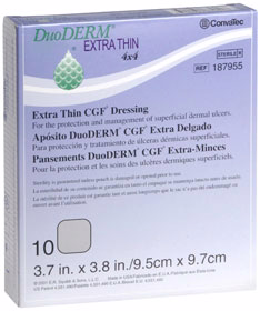 Duoderm Extra Thin Cgf Dressing, Sterile