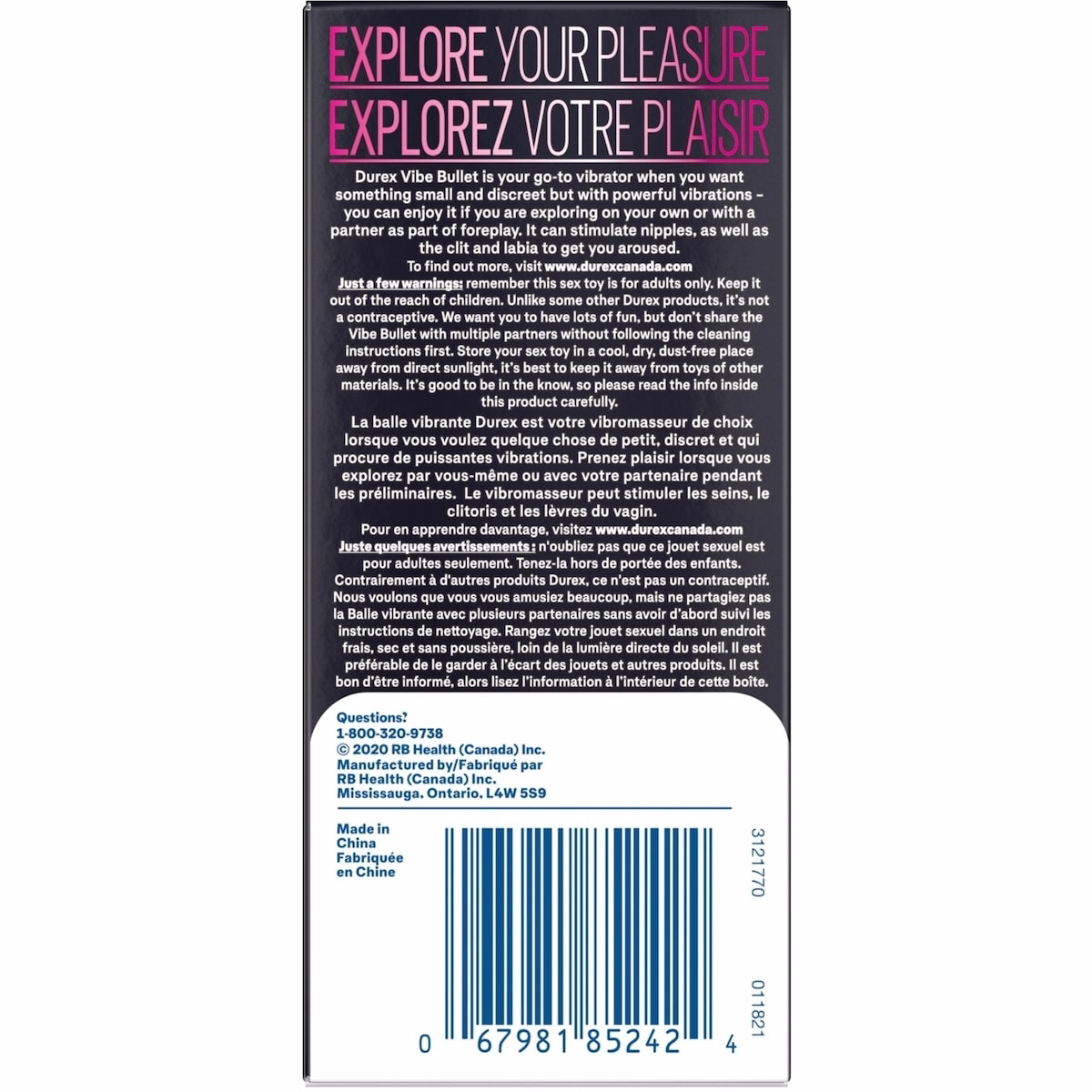 Durex Intense Vibrating Bullet