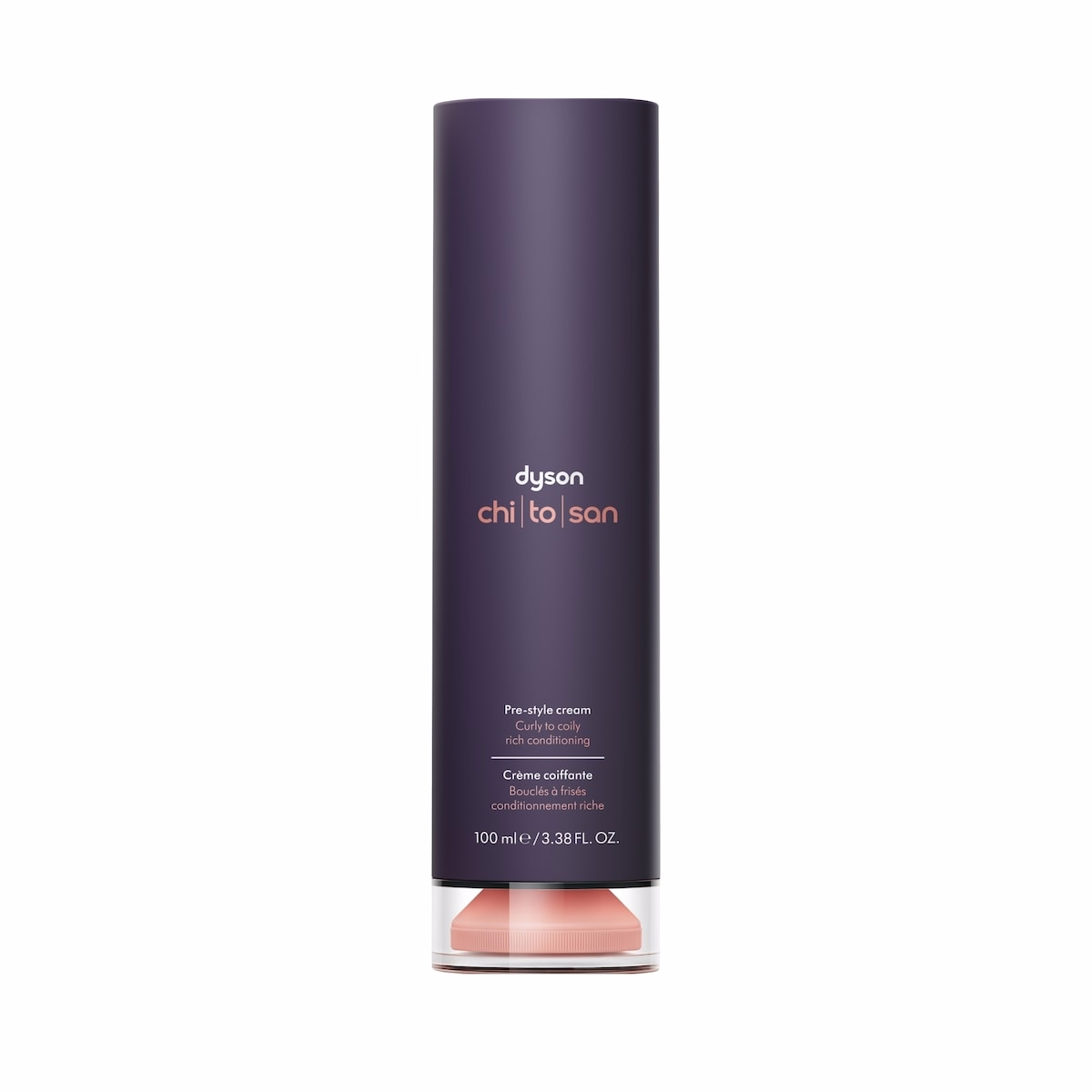 Dyson Chitosan™ Pre-style Cream, Curly to coily rich conditioning (100ml)