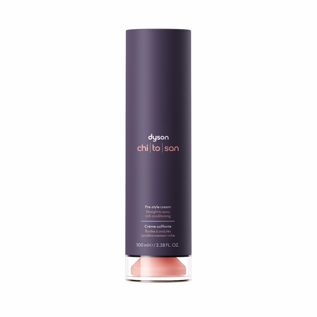 Dyson Chitosan™ Pre-style Cream, Straight to wavy rich conditioning (100ml)