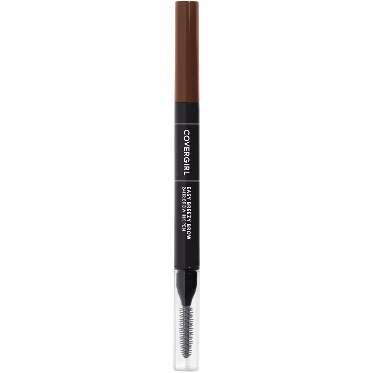 Easy Breezy Brow 24HR Brow Ink Pen™, dual applicator, ultra-precise felt-tip, spoolie comb, water-resistant, lightweight, 100% Cruelty-Free