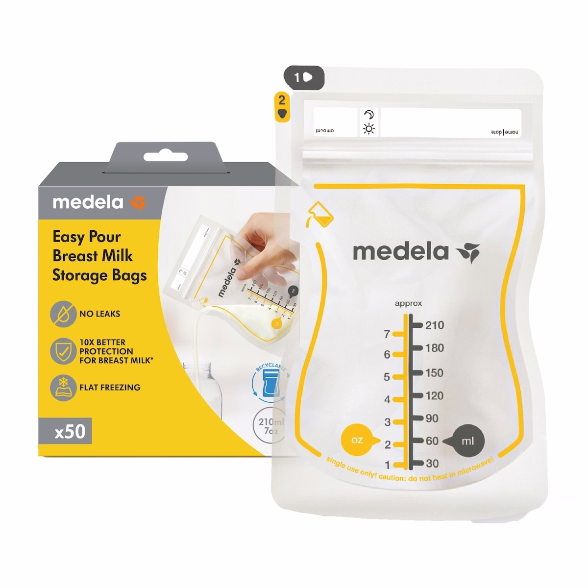 Easy Pour Breastmilk Storage Bags
