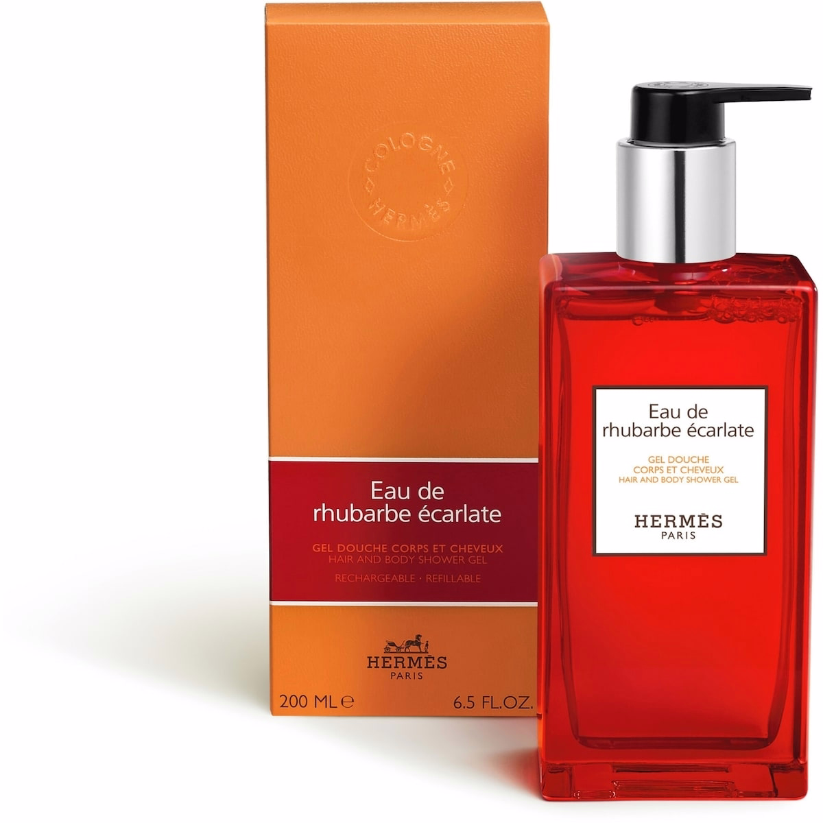 Eau de rhubarbe écarlate, hair and body shower gel Eau de rhubarbe écarlate, hair and body shower gel