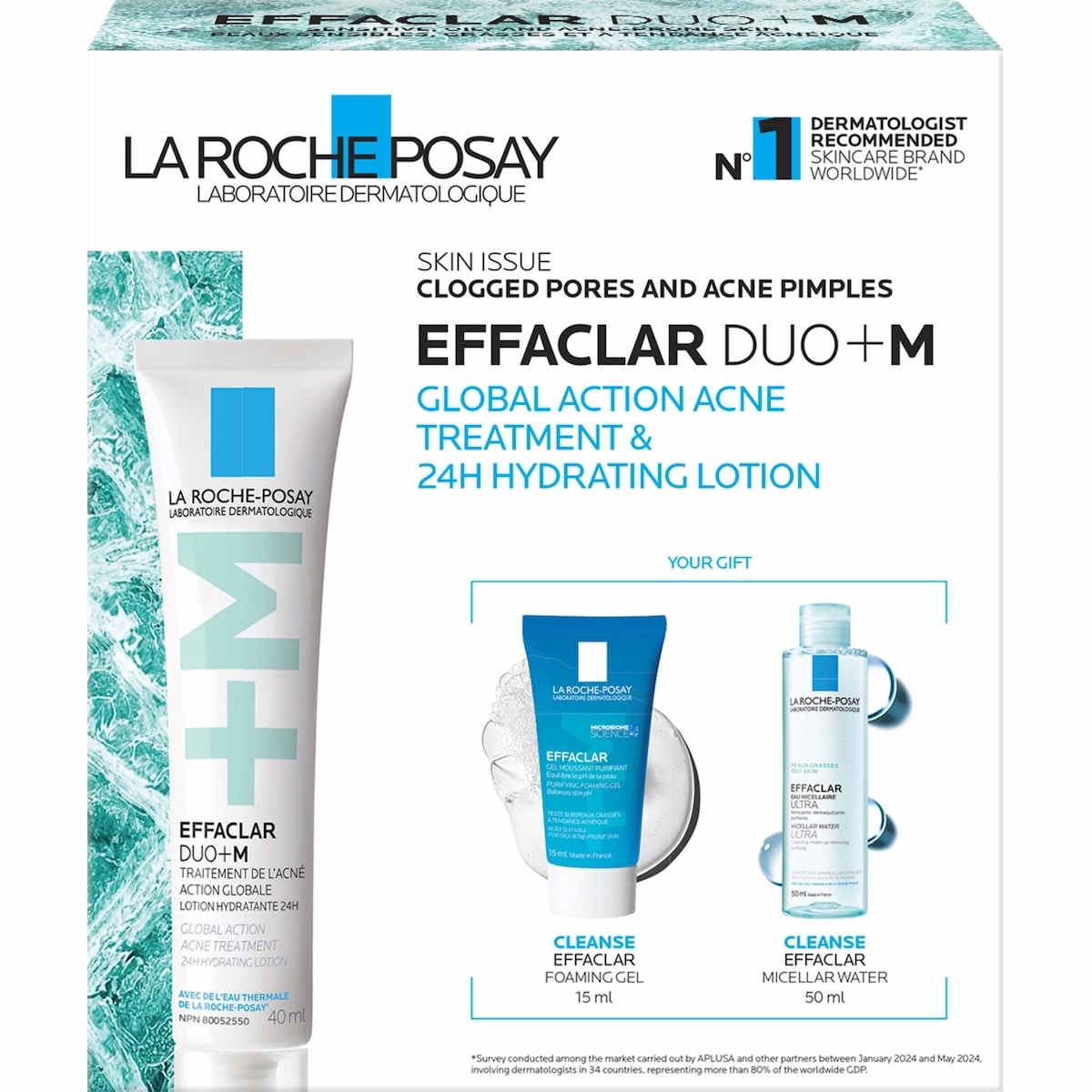 Effaclar Duo (+)M Global Action Acne Treatment Kit