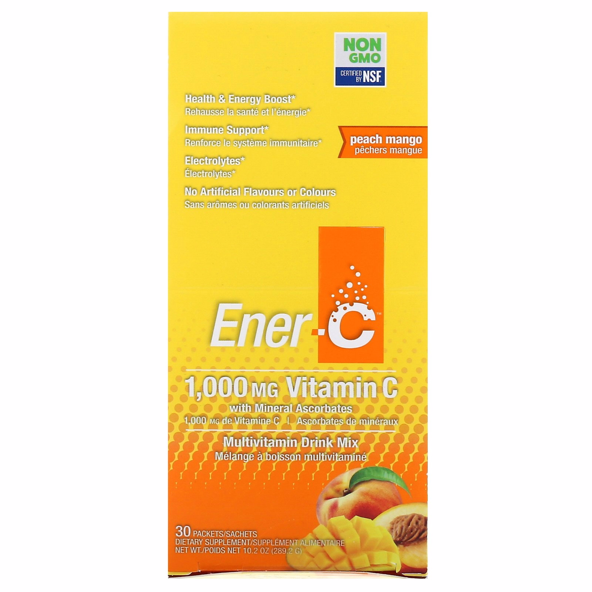 Ener-C Peach Mango 30 Packets by Ener-C