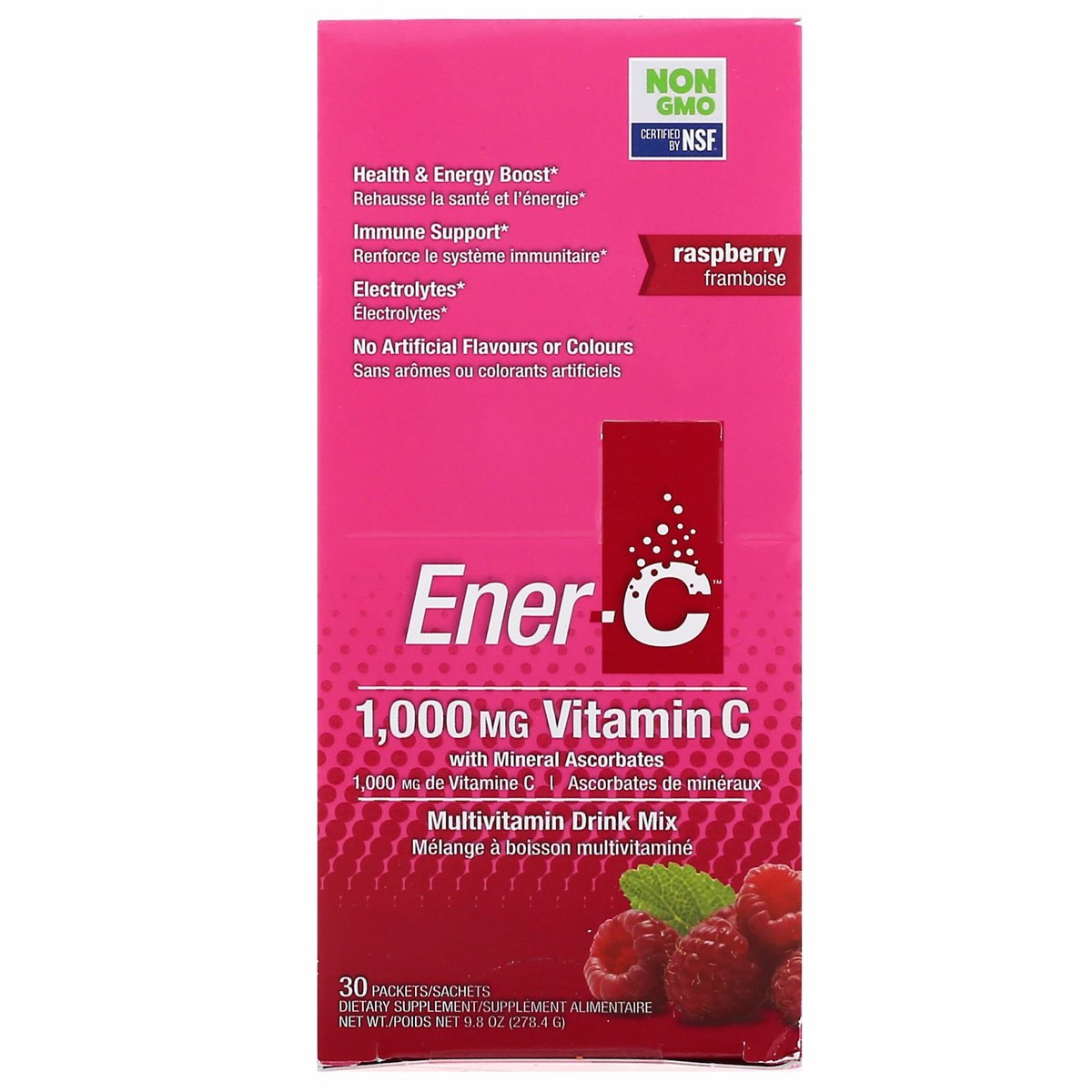 Ener-C Raspberry 30 Sachets 282g