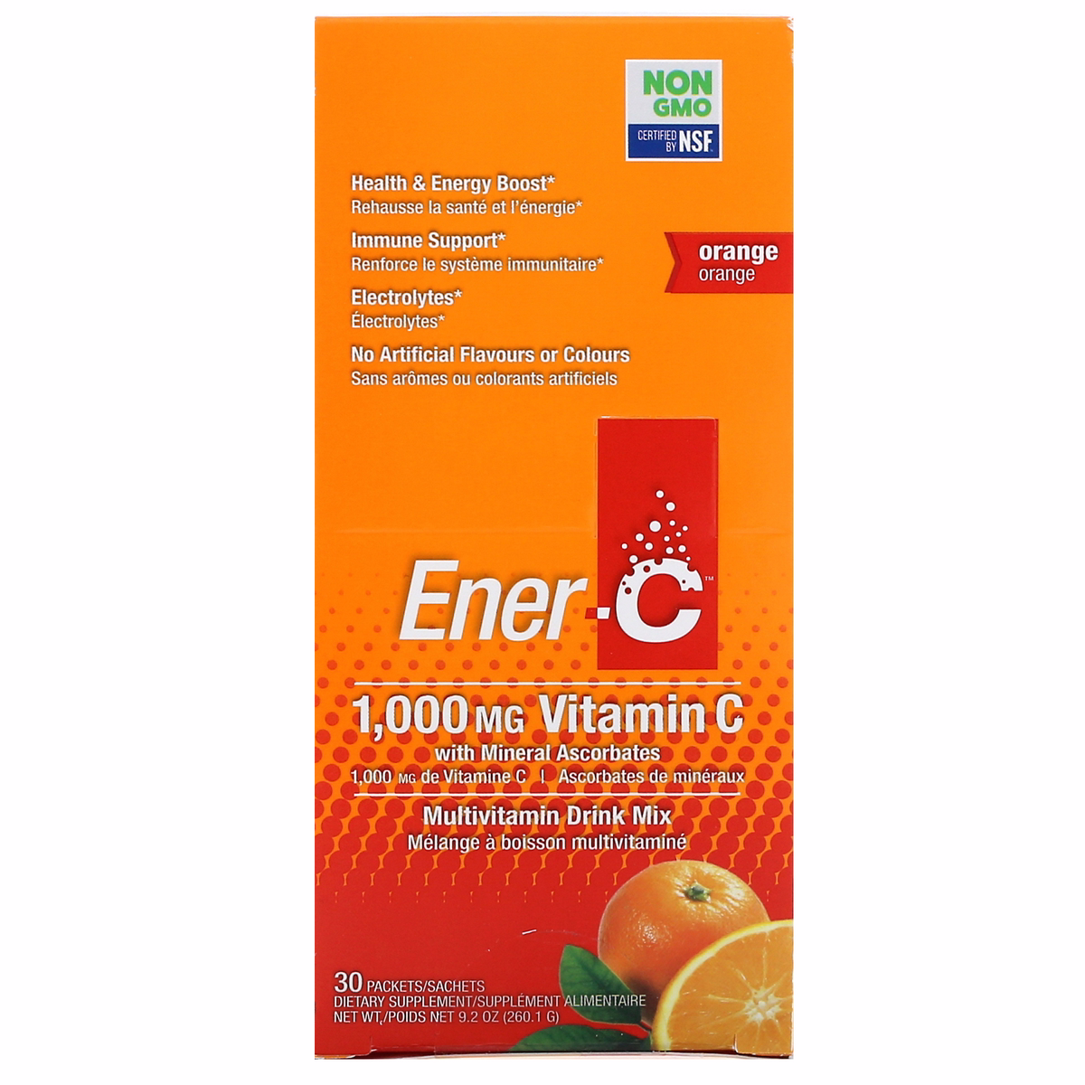 Ener-C Vitamin C Multivitamin Drink Mix - Orange 30 Packets