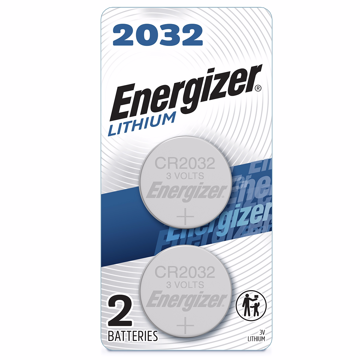 Energizer 2032 Lithium Coin Battery 2.0 Count