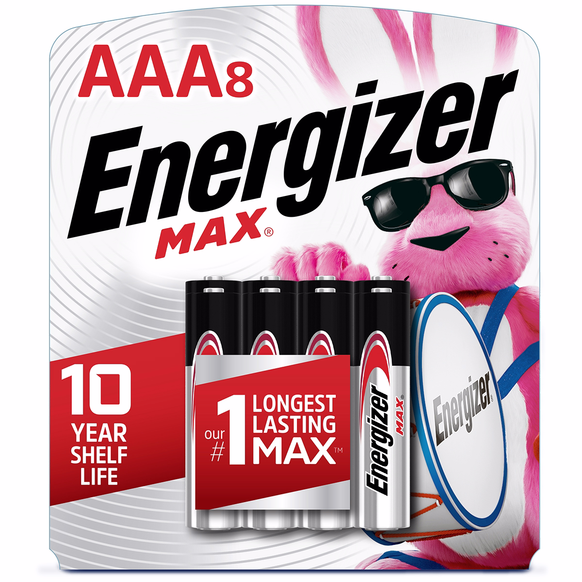 Energizer 8-Pack AAA Alkaline Batteries