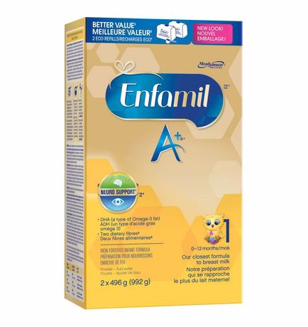 Enfamil Enfamil A+ Baby Formula, Powder Refill 992.0 G