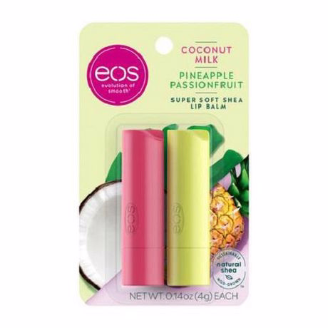 Eos Coconut Milk And Pineapple Passionfruit Lip Balm Stick Eos Coconut Milk And Pineapple Passionfruit Lip Balm Stick