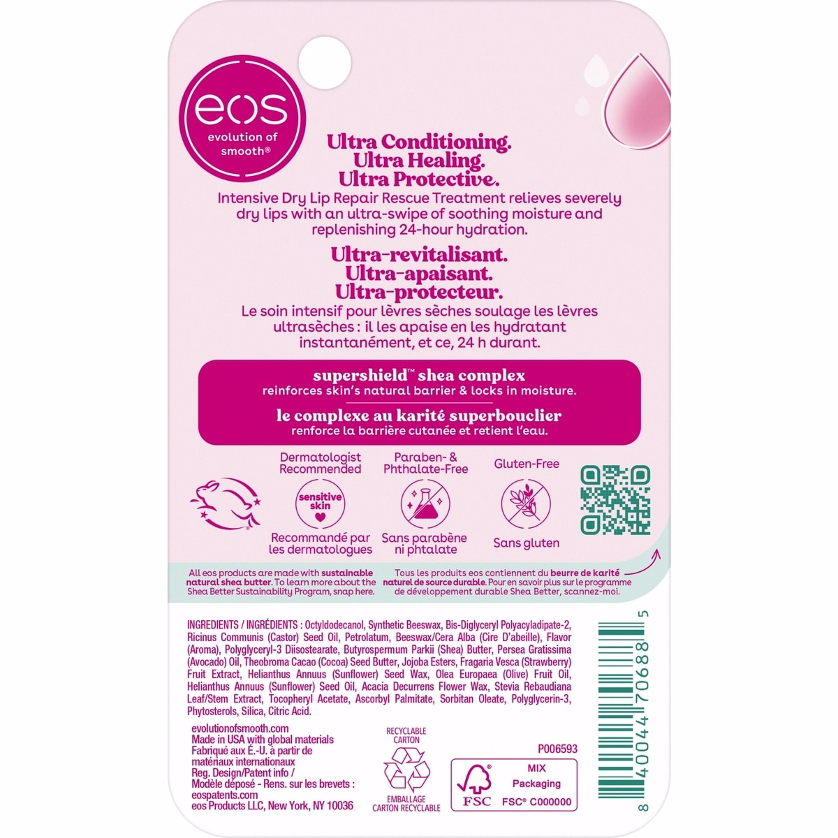 eos The Hero Extra Dry Lip Balm Treatment