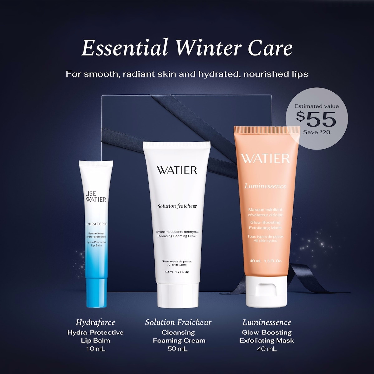 Essential Winter Care Face and Lips Set