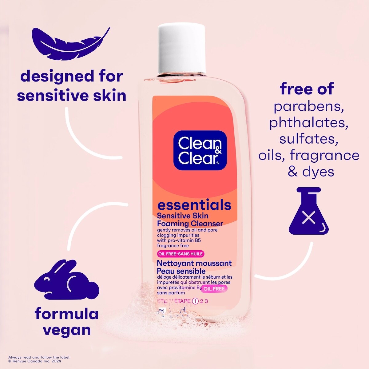 ESSENTIALS® Foaming Facial Cleanser