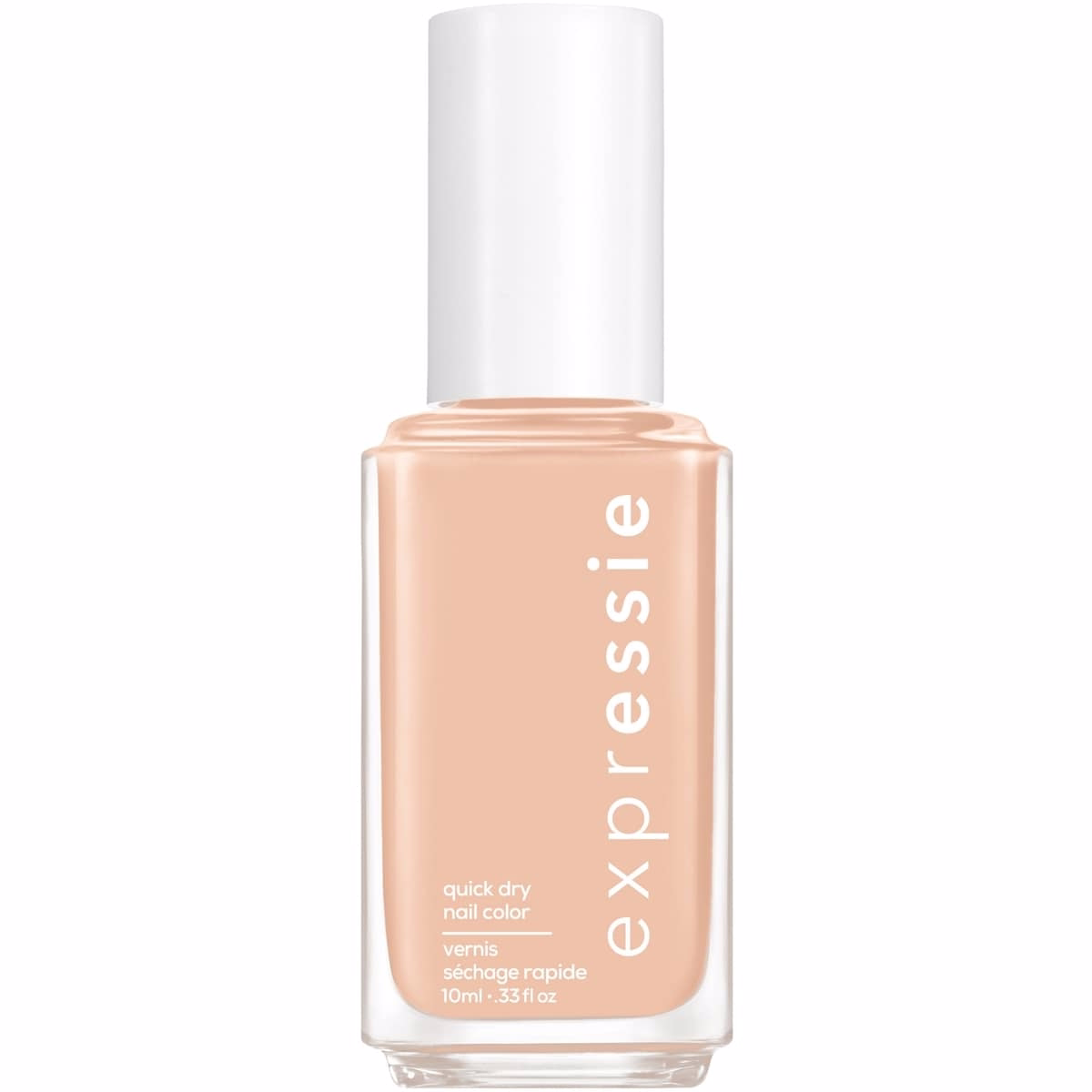 essie expressie™ vegan quick-dry nail polish, 8-free formula, take a breakdance, nude, 10 ml