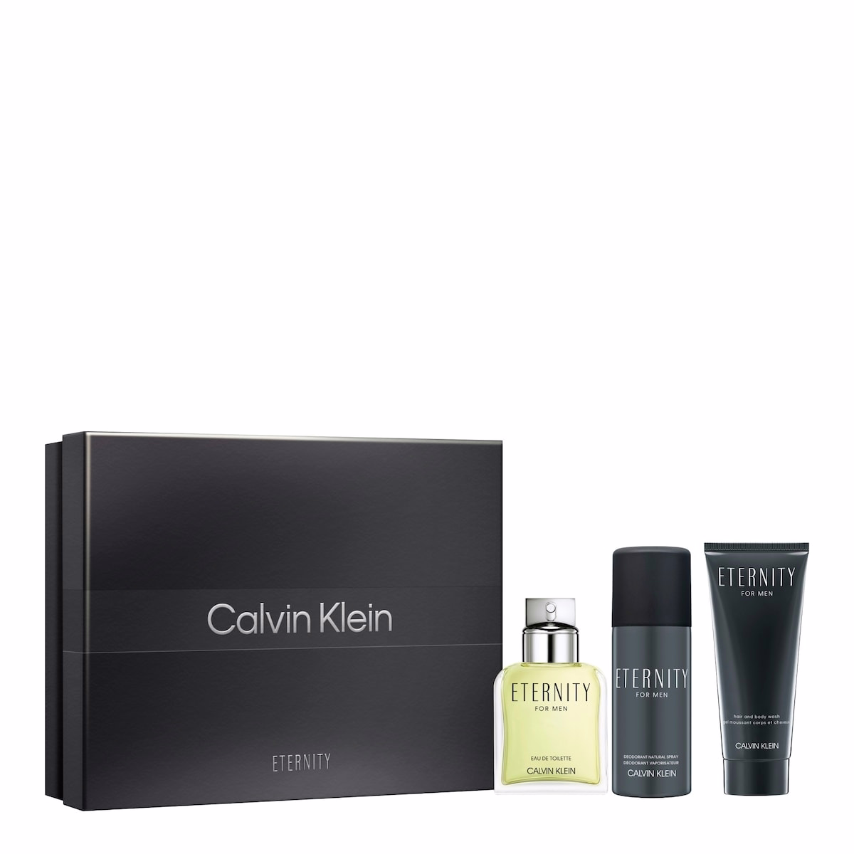 Eternity Eau de Toilette for Men Trio Gift Set