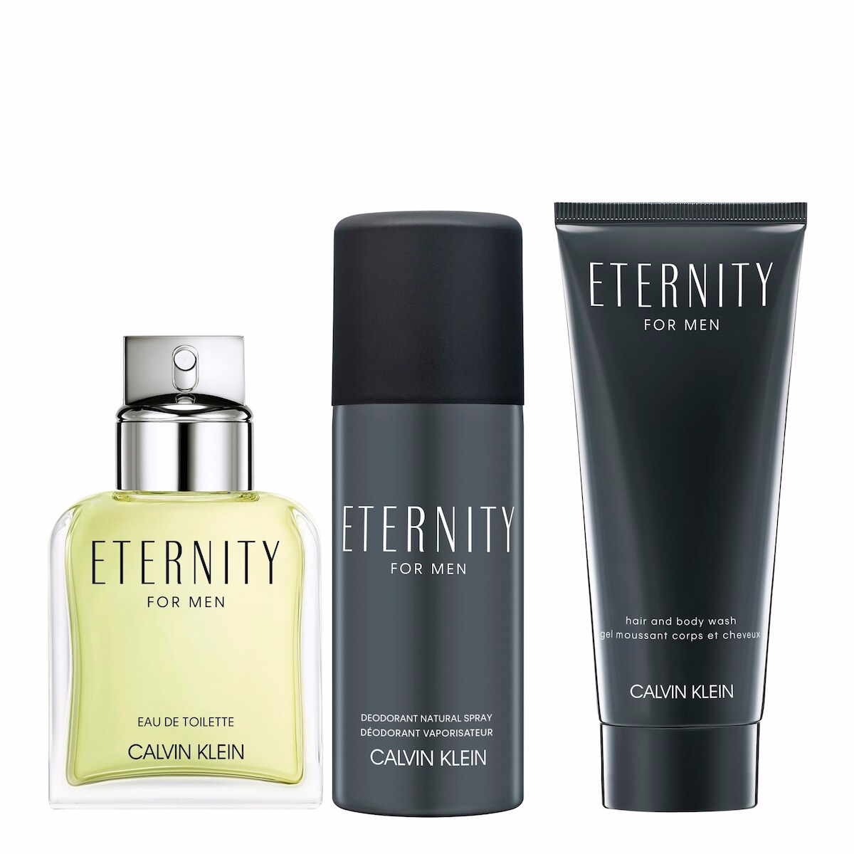 Eternity Eau de Toilette for Men Trio Gift Set