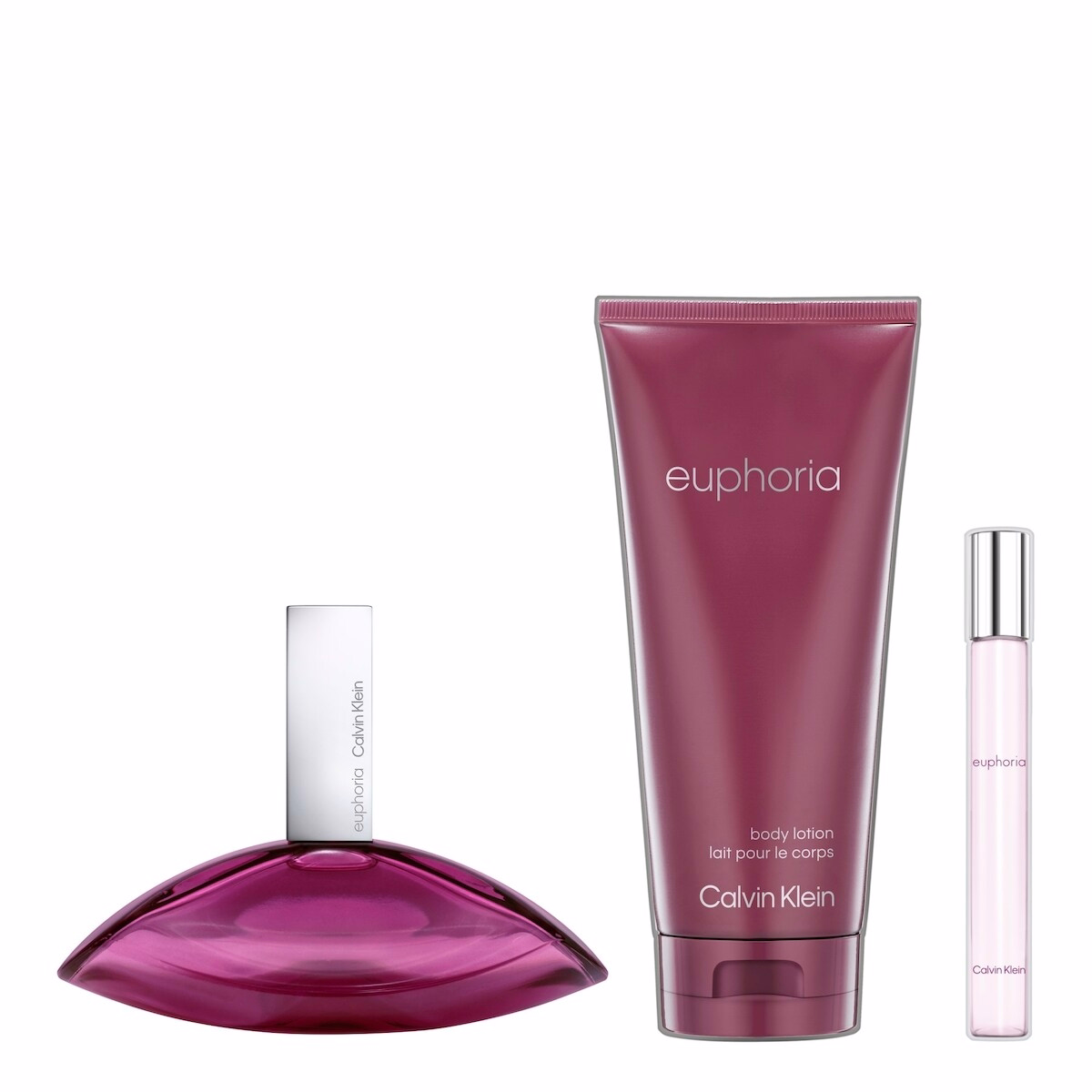 Euphoria Eau de Parfum for Women and Body Lotion Trio Gift Set